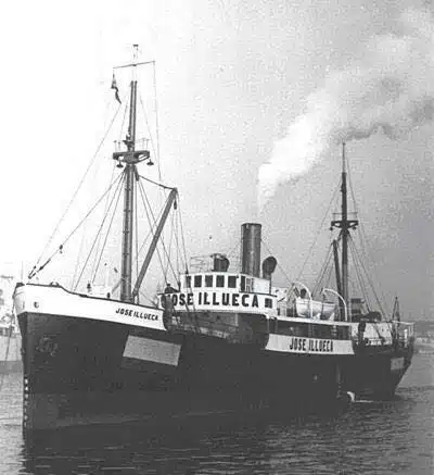 Plongée épave José Illueca Port-Vendres - le navire