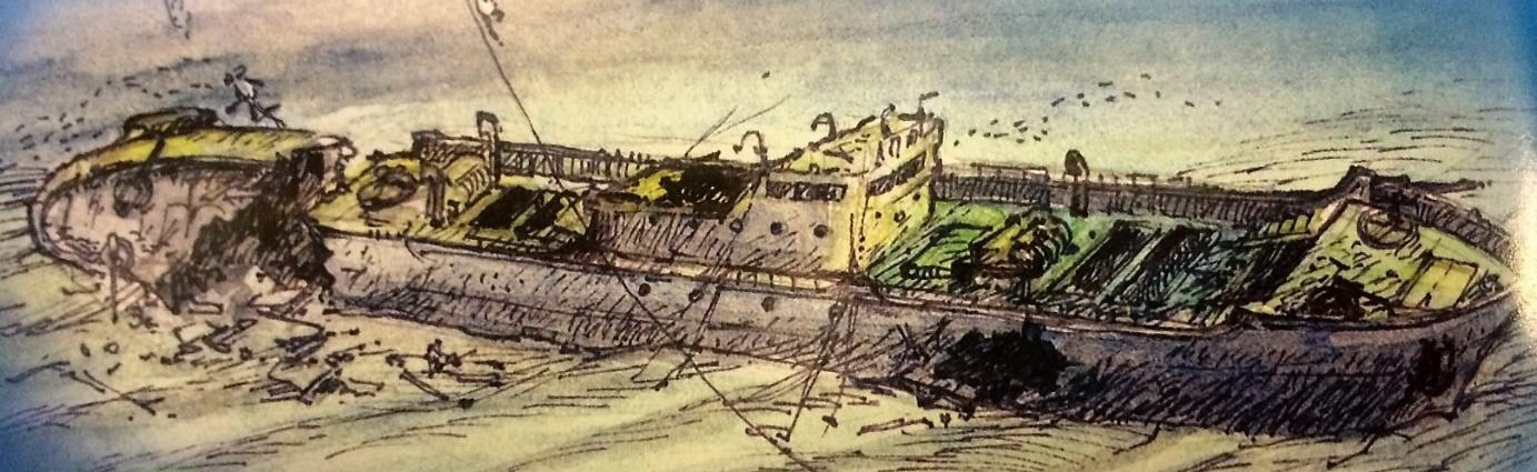 Wreck S of the côte catalane : the Saumur Wreck the Saumur