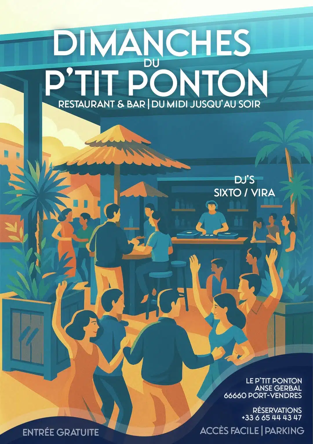 les dimanches au ptit ponton