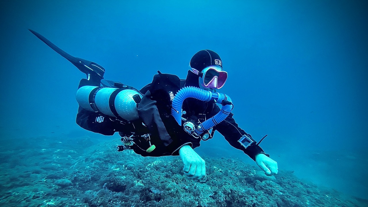 Diving rebreather Triton Course