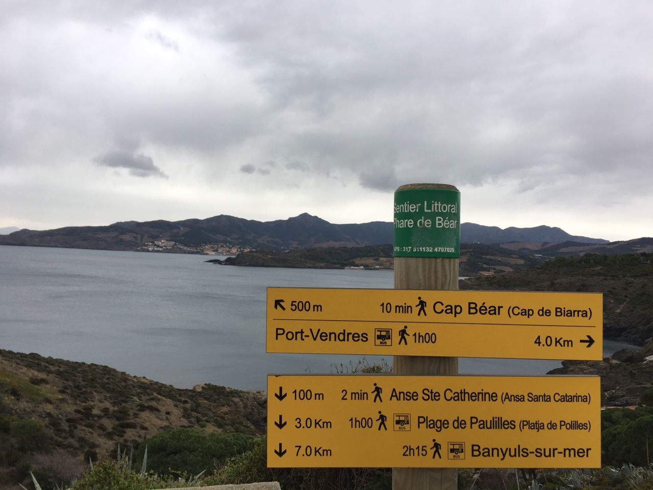 Sentier du littoral Port-Vendres